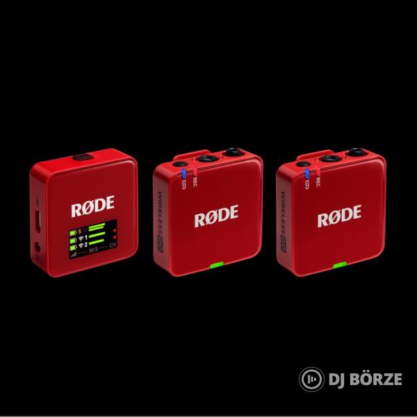 Rode Wireless GO GEN3-Red