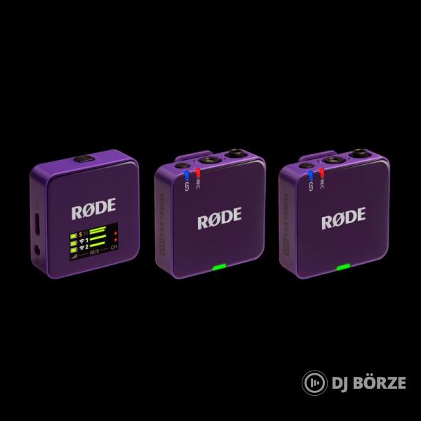 Rode Wireless GO GEN3-Purpule