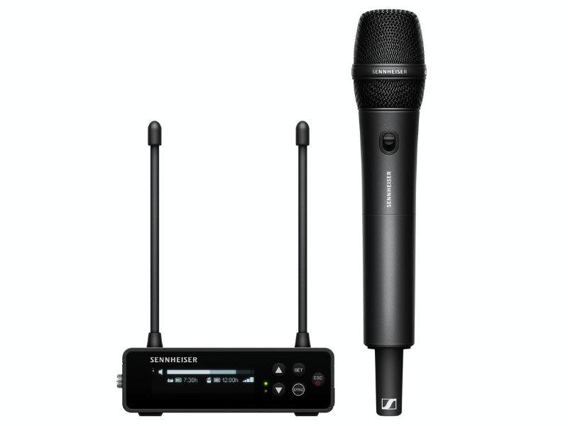 Sennheiser EW-DP 835 SET R1-6 hordozható digitális UHF vezeték nélküli mikrofonrendszer SKM-S MMD 83