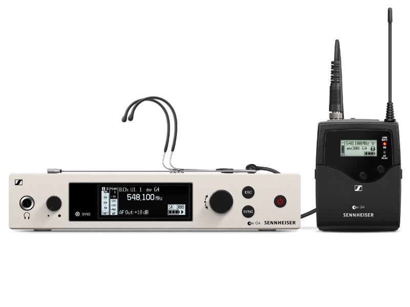 Sennheiser EW 300 G4-HEADMIC1-RC-AW+ vezeték nélküli fejmikrofon szett