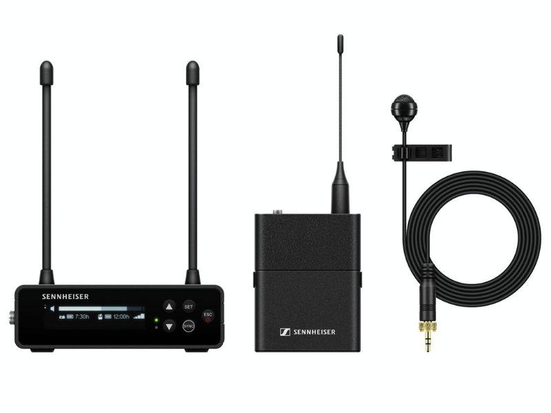 Sennheiser EW-DP ME4 SET R1-6 hordozható digitális UHF vezeték nélküli mikrofonrendszer ME 2 lavalie