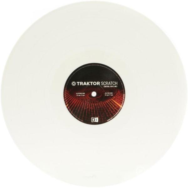 Native Instruments NI Traktor Scratch Pro Control Vinyl White MKII