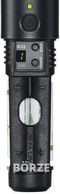 Shure BLX24E/SM58 vezeték nélküli kézi mikrofon szett (H8E, 518–542 MHz)