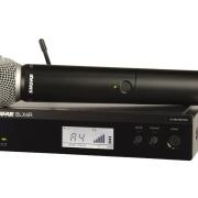 Shure BLX24RE/B58-H8E Vezeték Nélküli Vokál Szett (518–542 MHz)