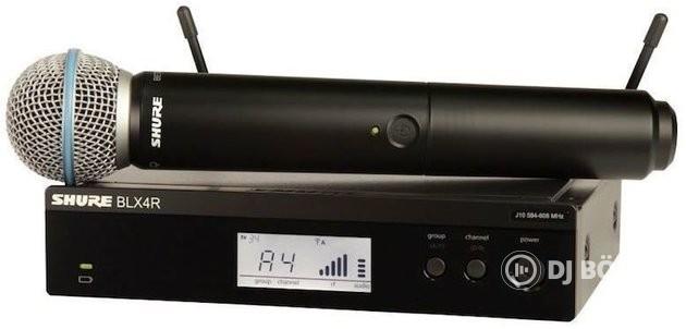 Shure BLX24RE/B58-H8E Vezeték Nélküli Vokál Szett (518–542 MHz)
