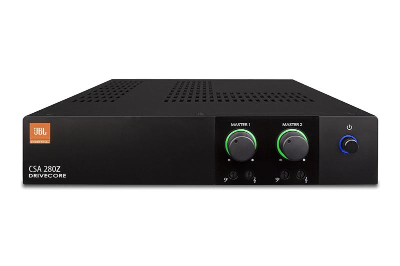 JBL CSA280Z DriveCore 2×80W kereskedelmi erősítő (70V/100V)