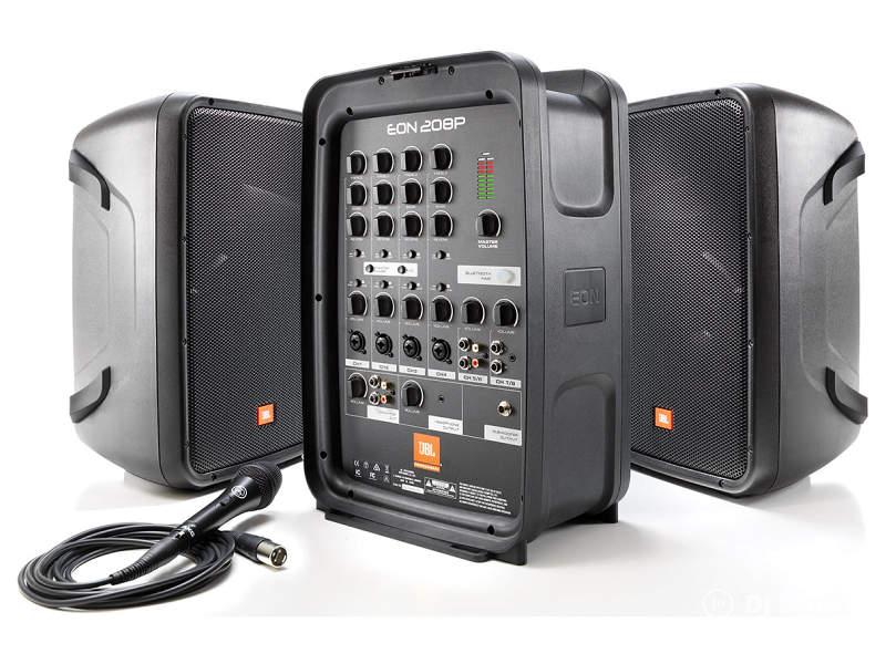 JBL EON208P Hordozható PA Rendszer Bluetooth-szal