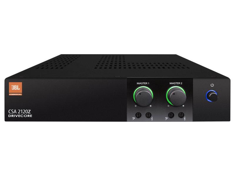 JBL CSA2120Z DriveCore 2×120W kereskedelmi erősítő (70V/100V)