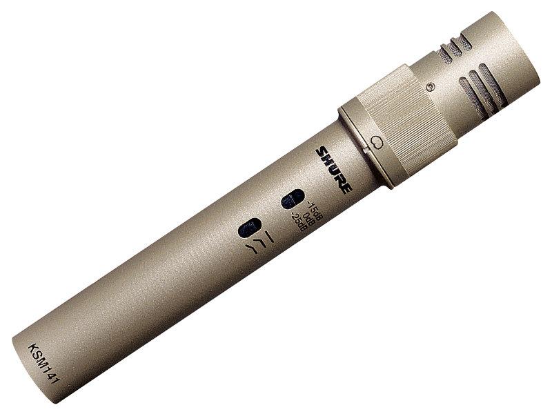 Shure KSM141/SL duálkarakterisztikás hangszermikrofon
