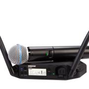 Shure GLXD24+E/B58A-Z4 Digitális vezeték nélküli kéziadós mikrofonrendszer
