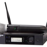 Shure GLXD24R+E/B87A-Z4 Digitális rack kéziadós mikrofonrendszer