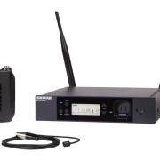Shure GLXD14R+E/93-Z4 Dual Band digitális rack szett WL93 csiptetős mikrofonnal