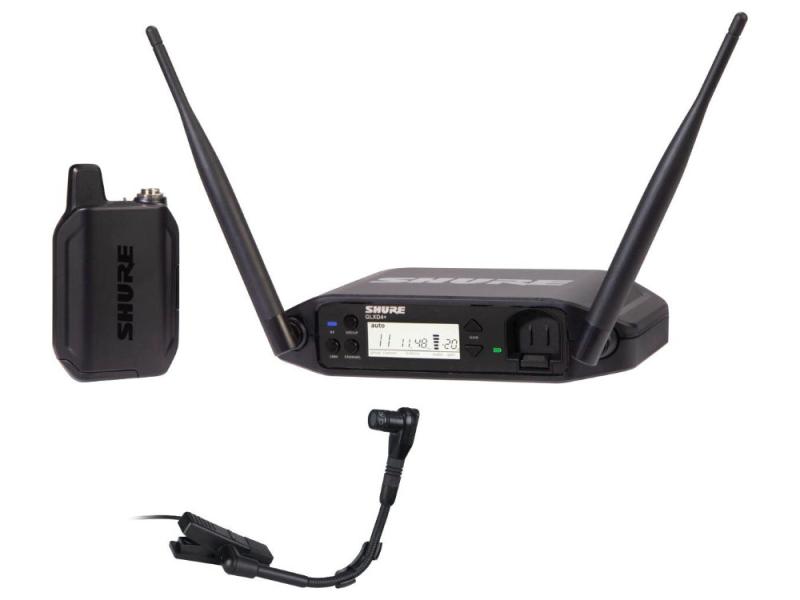 Shure GLXD14+E/B98-Z4 Dual Band digitális hangszeres szett Beta 98H/C mikrofonnal