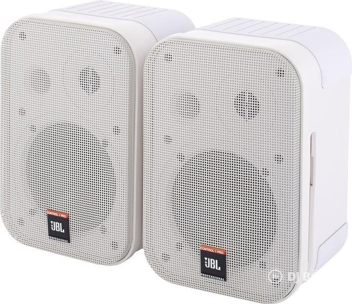JBL Control 1 Pro WH 150W passzív monitor hangfalpár - fehér