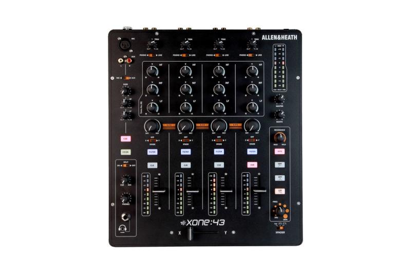 Allen & Heath Xone:43 DJ mixer
Allen & Heath Xone:92 MK2 DJ mixer