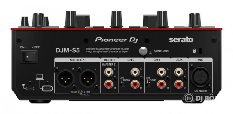Pioneer DJ DJM-S5 scratch keverőpult