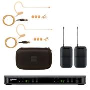 Shure BLX188E/MX53-H8E dupla vezeték nélküli fejmikrofon szett