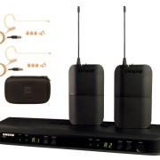 Shure BLX188E/MX53-H8E dupla vezeték nélküli fejmikrofon szett