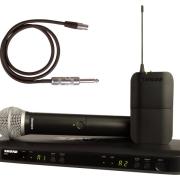 Shure BLX1288E/SM58-H8E kombinált kézimikrofon és gitáros szett