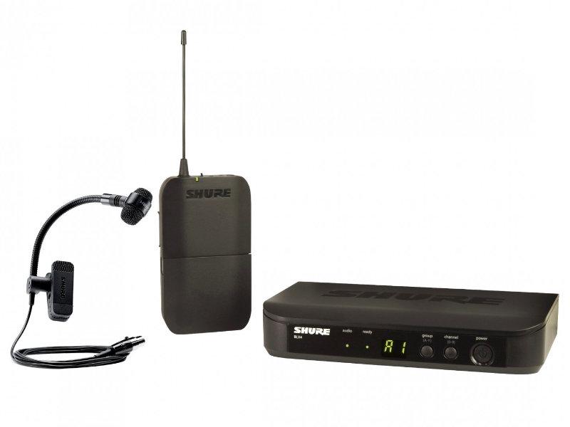 Shure BLX14E/P98H-H8E vezeték nélküli hangszermikrofon szett (518-542 MHz)