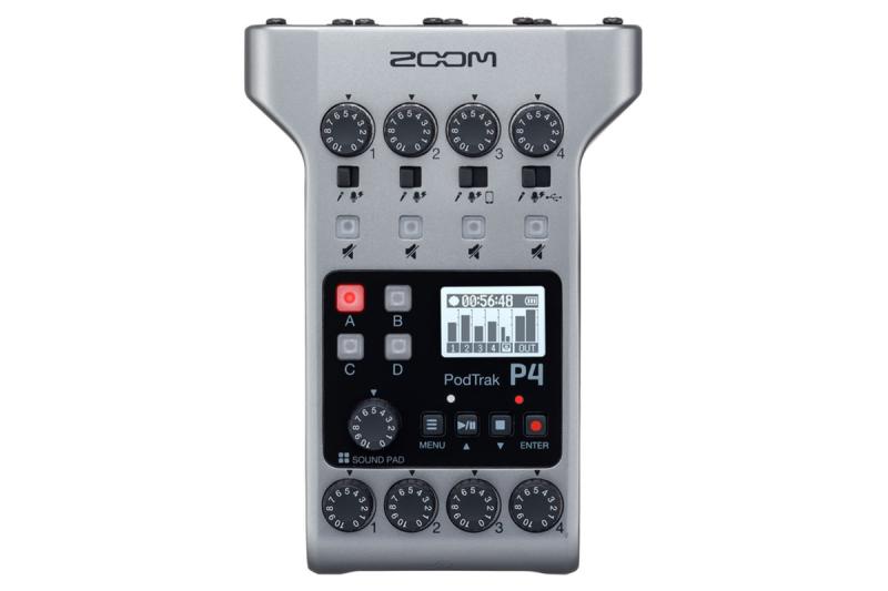 Zoom PodTrak P4 hangrögzítő