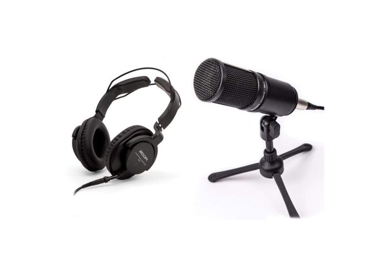 Zoom - ZDM1-PMP Podcast mikrofon csomag XLR csatlakozó