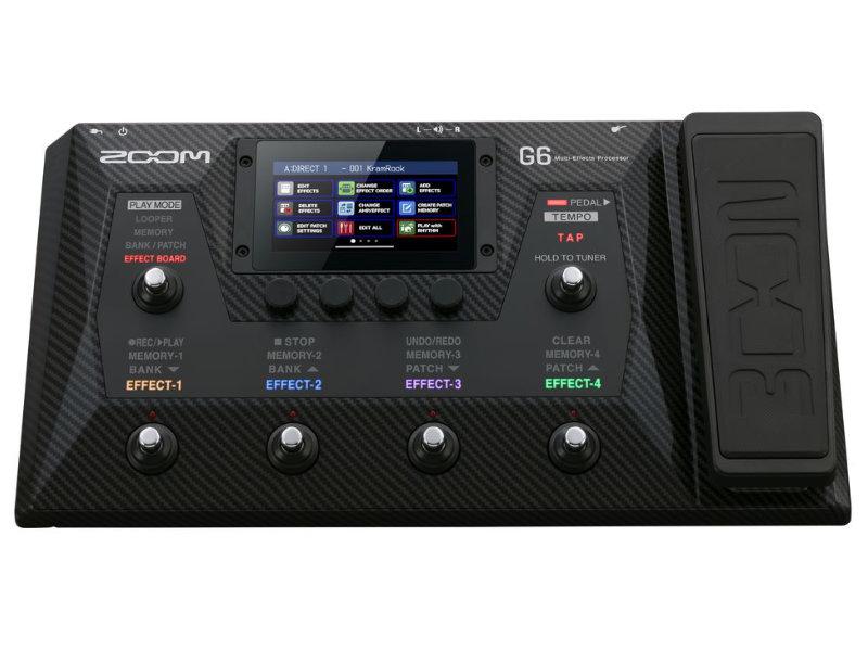 Zoom G6 gitár multi-effekt processzor
