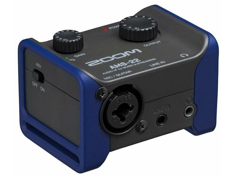 Zoom AMS-22 USB hangkártya (2 bemenet / 2 kimenet)
