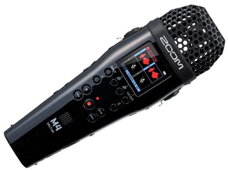 Zoom - M4 MicTrak 4 hordozható felvevő