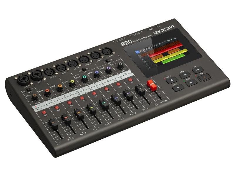 Zoom R20 soksávos hangfelvevő