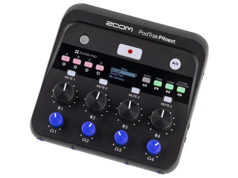 Zoom - PodTrak P4next hordozható felvevő