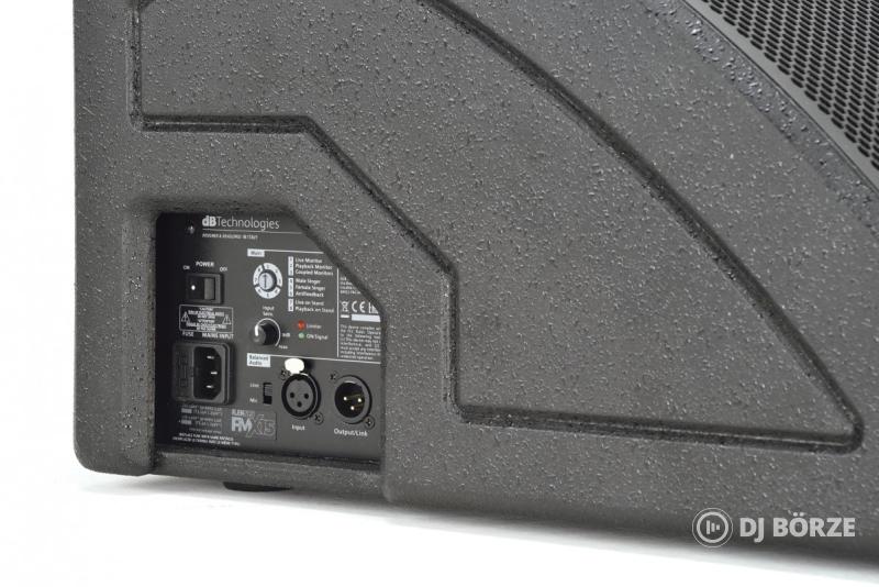 dB Technologies - FMX 15 két utas aktív lábmonitor, beépített erősítővel, DSP-vel, 1200W, 1x15" + 1x