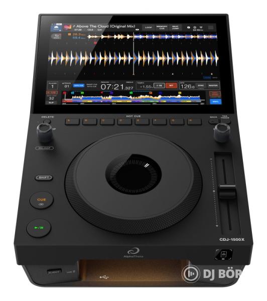 AlphaTheta CDJ-1500X DJ médialejátszó