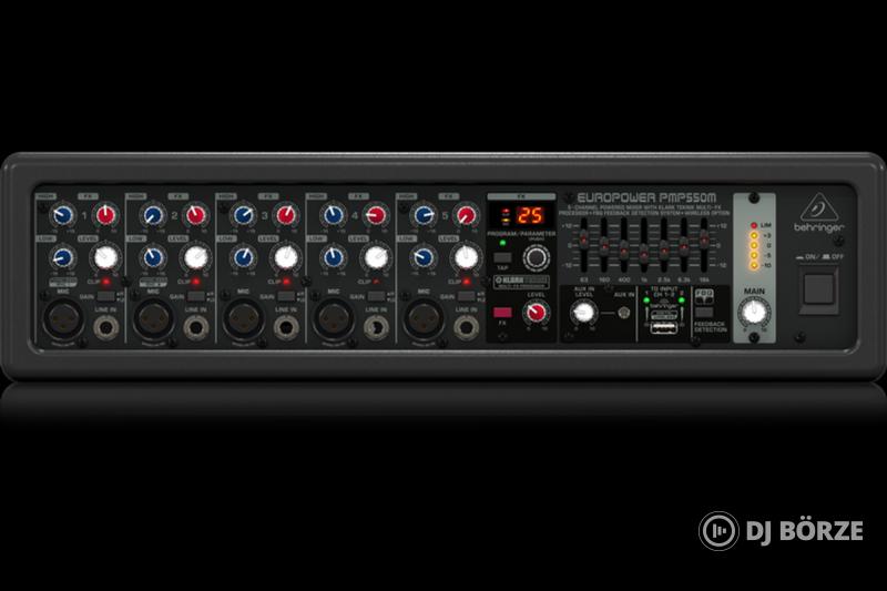 Behringer Europower PMP550M 500W keverőerősítő
