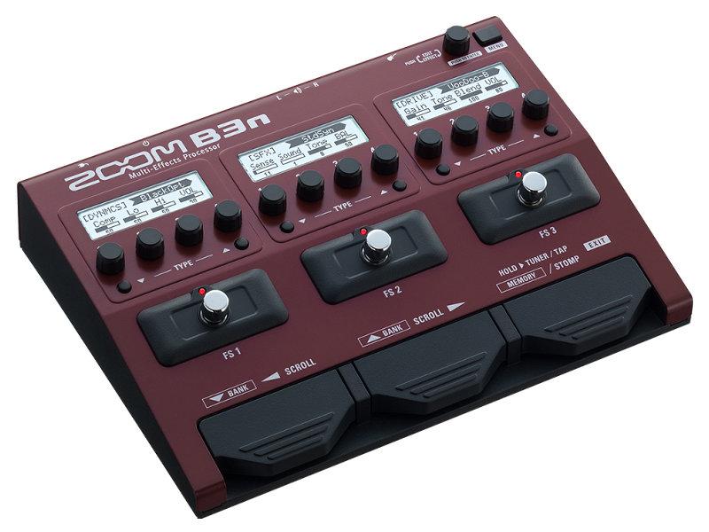 Zoom B3n basszus multieffekt