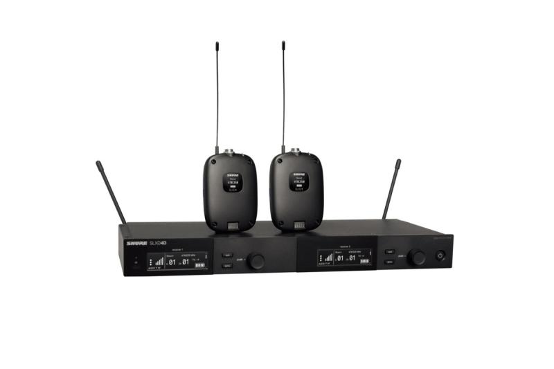 Shure SLXD14DE-H56 SLX-D Kettős Öves Vezeték Nélküli Rendszer
