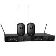 Shure SLXD14DE-H56 SLX-D Kettős Öves Vezeték Nélküli Rendszer