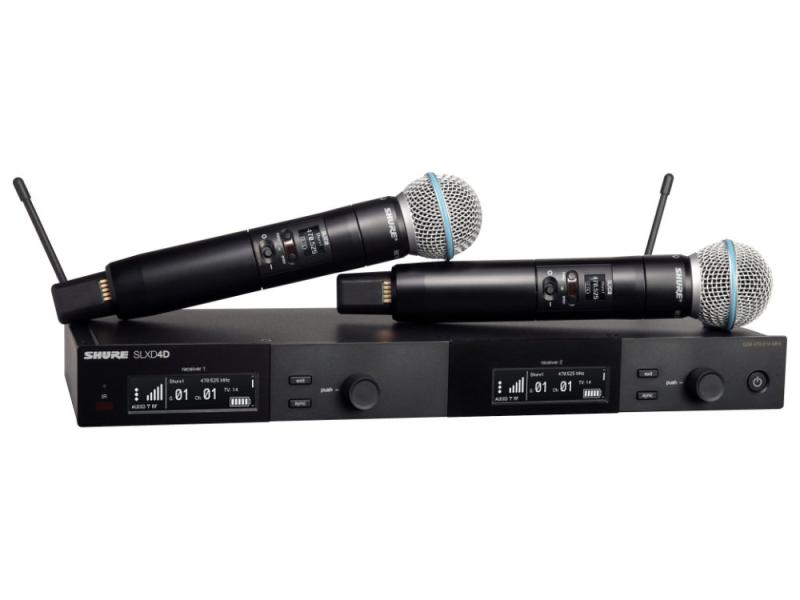 Shure SLXD24DE/B58-H56