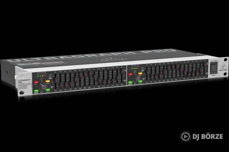 Behringer FBQ1502HD Ultragraph Pro 15-sávos sztereó grafikus ekvalizátor