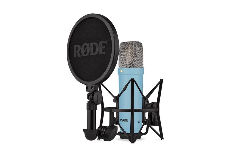 RØDE NT1 Signature kék nagymembrános kondenzátor mikrofon