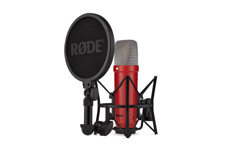 RØDE NT1 Signature piros nagymembrános kondenzátor mikrofon