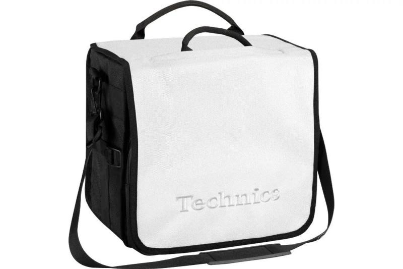 Technics BackBag Lemezhordtáska, fehér/ezüst
