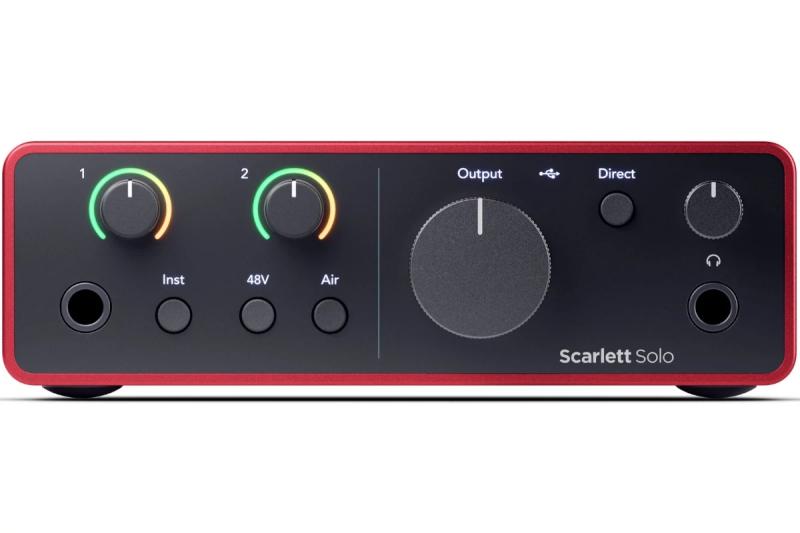 Focusrite Scarlett Solo (4th Gen)