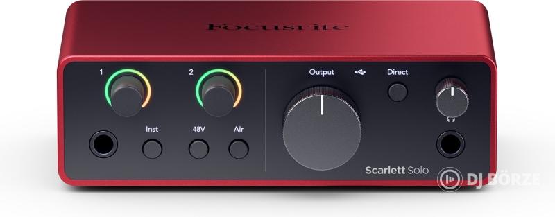 Focusrite Scarlett Solo (4th Gen)