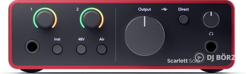 Focusrite Scarlett Solo (4th Gen)
