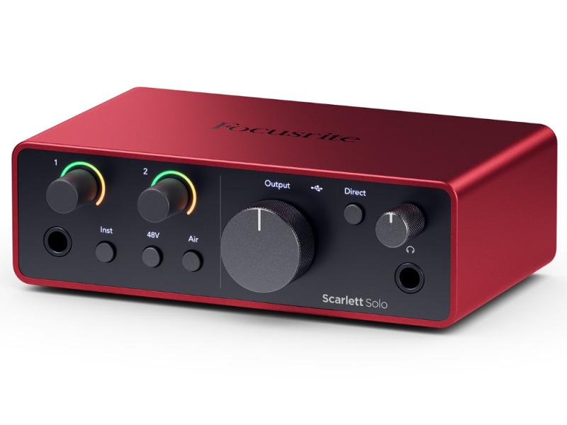 Focusrite Scarlett Solo (4th Gen)