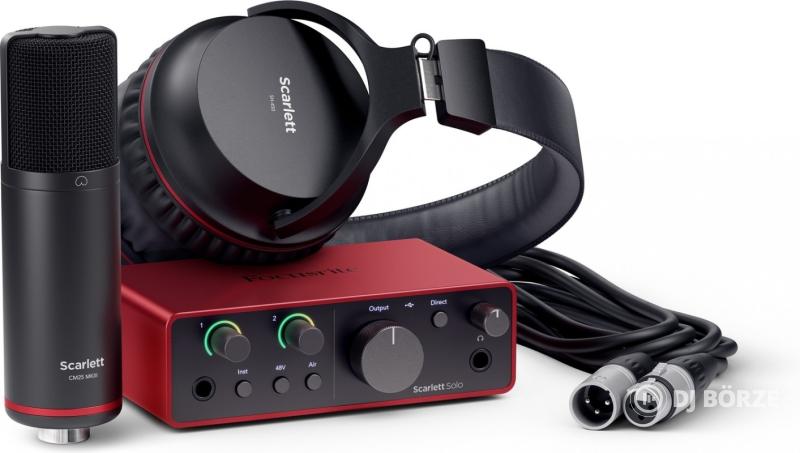 Focusrite Scarlett Solo Studio (4th Gen)