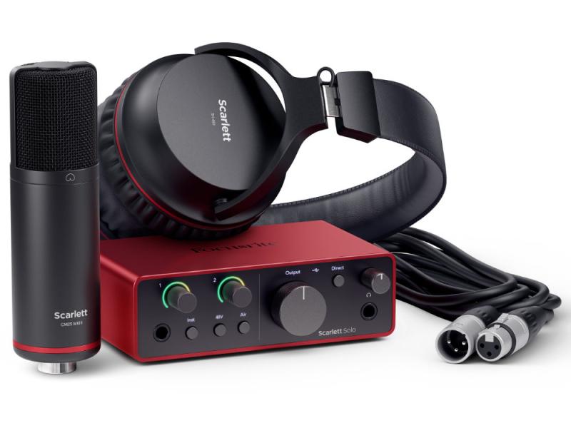 Focusrite Scarlett Solo Studio (4th Gen)