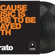 Serato Manifesto Control Vinyl 2×10" Black "Because of Music"