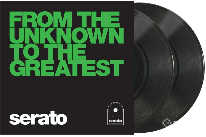 Serato Manifesto Control Vinyl 10" Black "From the Unknown to the Greatest"